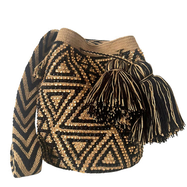 Authentic Mochila Wayuu with Rhinestones Ref: 001508